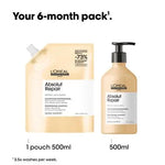 L'Oréal Professionnel Absolut Repair Shampoo Refill 500ml