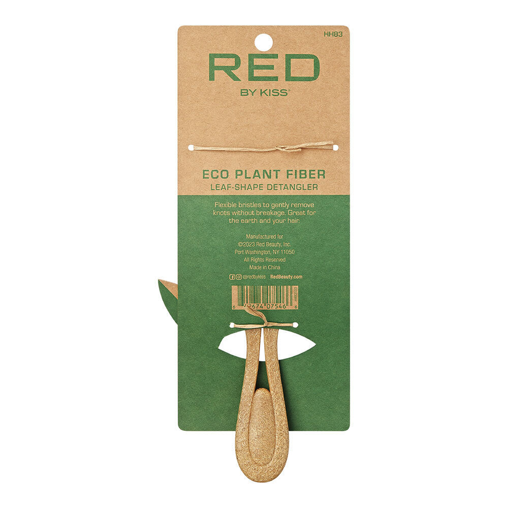 Red By Kiss Eco Plant Fiber Oval Paddle Brush