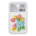 Red By Kiss Flower Shaped Hair Beads (12pcs)