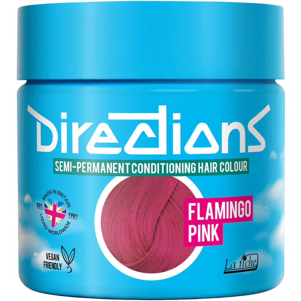 DIRECTIONS Flamingo Pink Semi-permanent hair colour 100ml