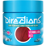 DIRECTIONS Vermillion Red Semi-permanent hair colour 100ml