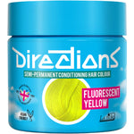 DIRECTIONS Fluorescent Yellow Semi-permanent hair colour 100ml