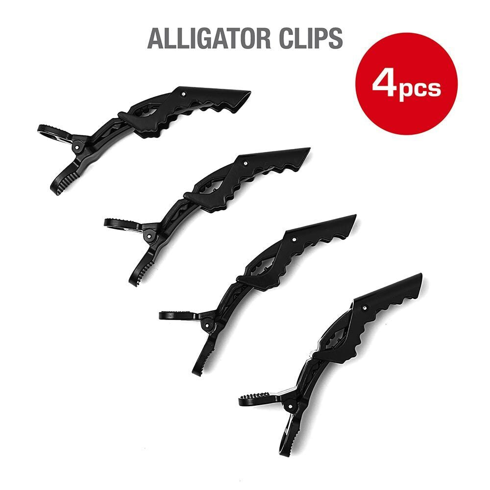 Red By Kiss Alligator Clip (4pcs)