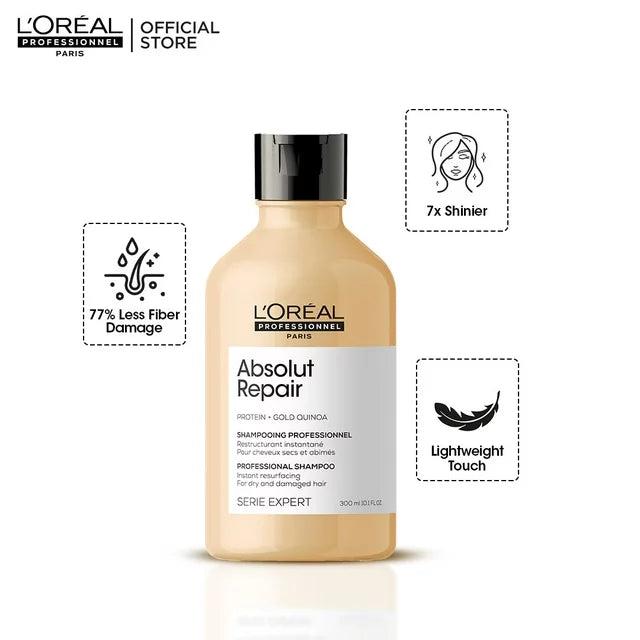 L'Oréal Professionnel Serie Expert Absolut Repair Shampoo 300ml & Conditioner 200ml