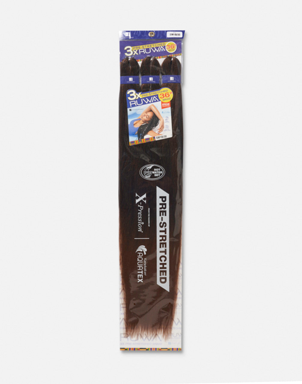 SENSATIONNEL RUWA  - 3x Pre-Stretched Braid