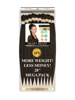 Smart Braid Pre-Stretched Braiding Hair 28"-10X Pack