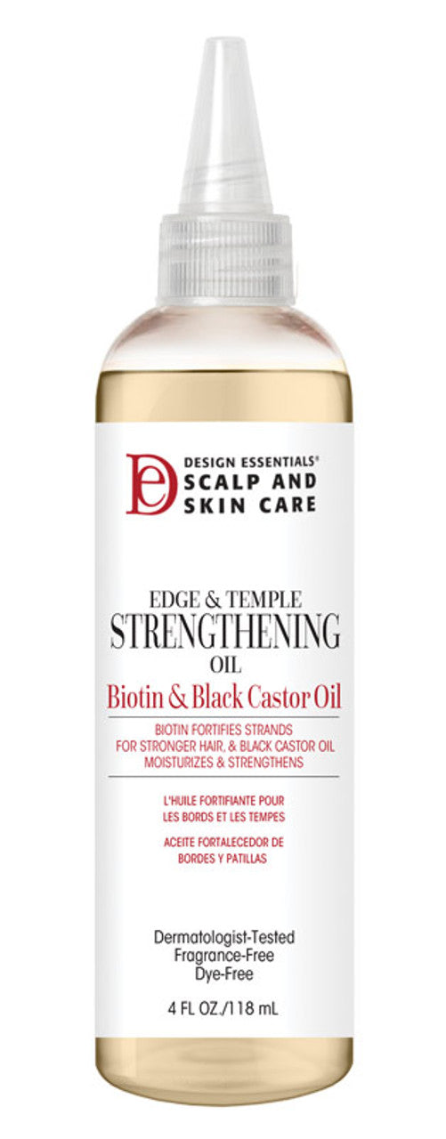 Design Essentials Scalp & Skin Care Edge & Temple Strengthening Oil 118ML