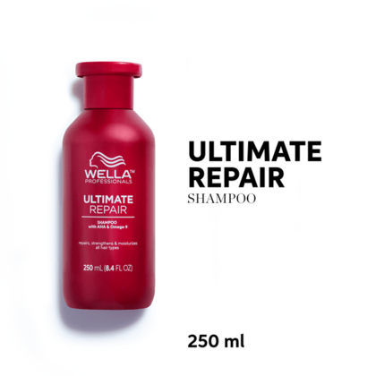 Wella Professionals Ultimate Repair Shampoo, Professional Lightweight Shampoo for Damaged Hair 1000 ml