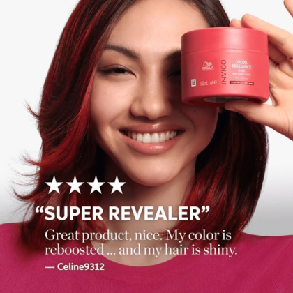 Wella Professionals Invigo Colour Brilliance Vibrant Colour Mask Coarse Hair 500ml