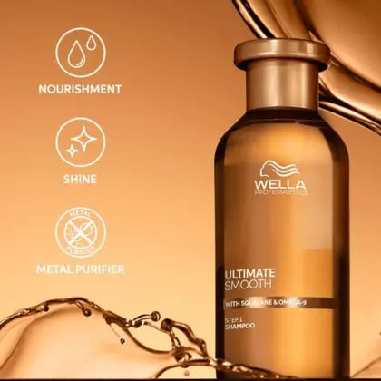 Wella Professionals Ultimate Smooth Shampoo 1000ml