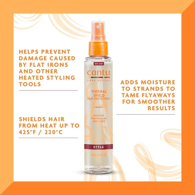 Cantu Classic Thermal Shield Heat Protectant 151ml/5.1oz