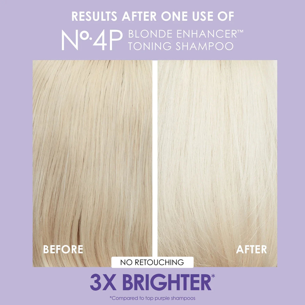 Olaplex No.4P Blonde Hair Hydrating and Brightening Purple Toning Shampoo 250ml