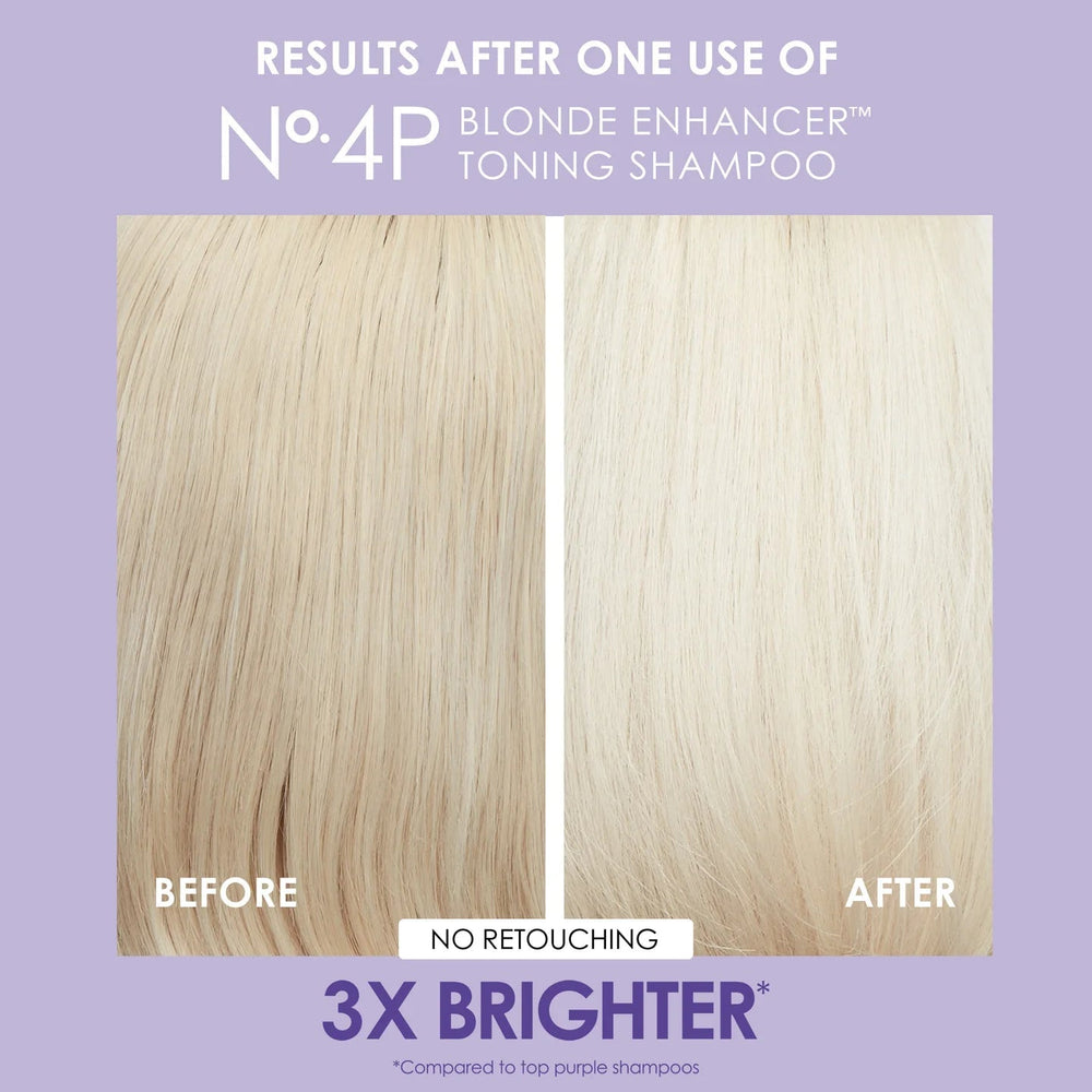 OLAPLEX NO.4P BLONDE HAIR HYDRATING AND BRIGHTENING PURPLE TONING SHAMPOO 1000ML