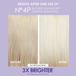 OLAPLEX NO.4P BLONDE HAIR HYDRATING AND BRIGHTENING PURPLE TONING SHAMPOO 1000ML