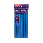 Red By Kiss Flexi Rods 7″ Length (6pcs) BLUE