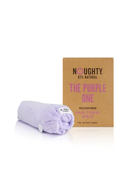 NOUGHTY Microfibre Hair Towel - the Purple One