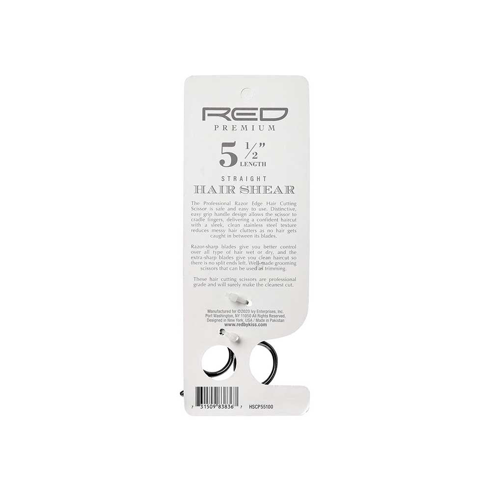 Red By Kiss Premium Straight Hair Shear 5.5"