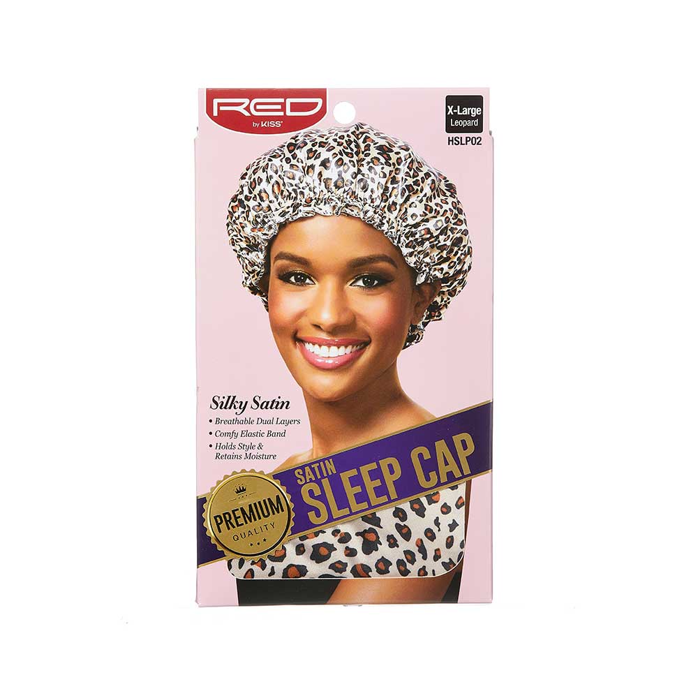 Red By Kiss Premium Silky Satin Sleep Cap