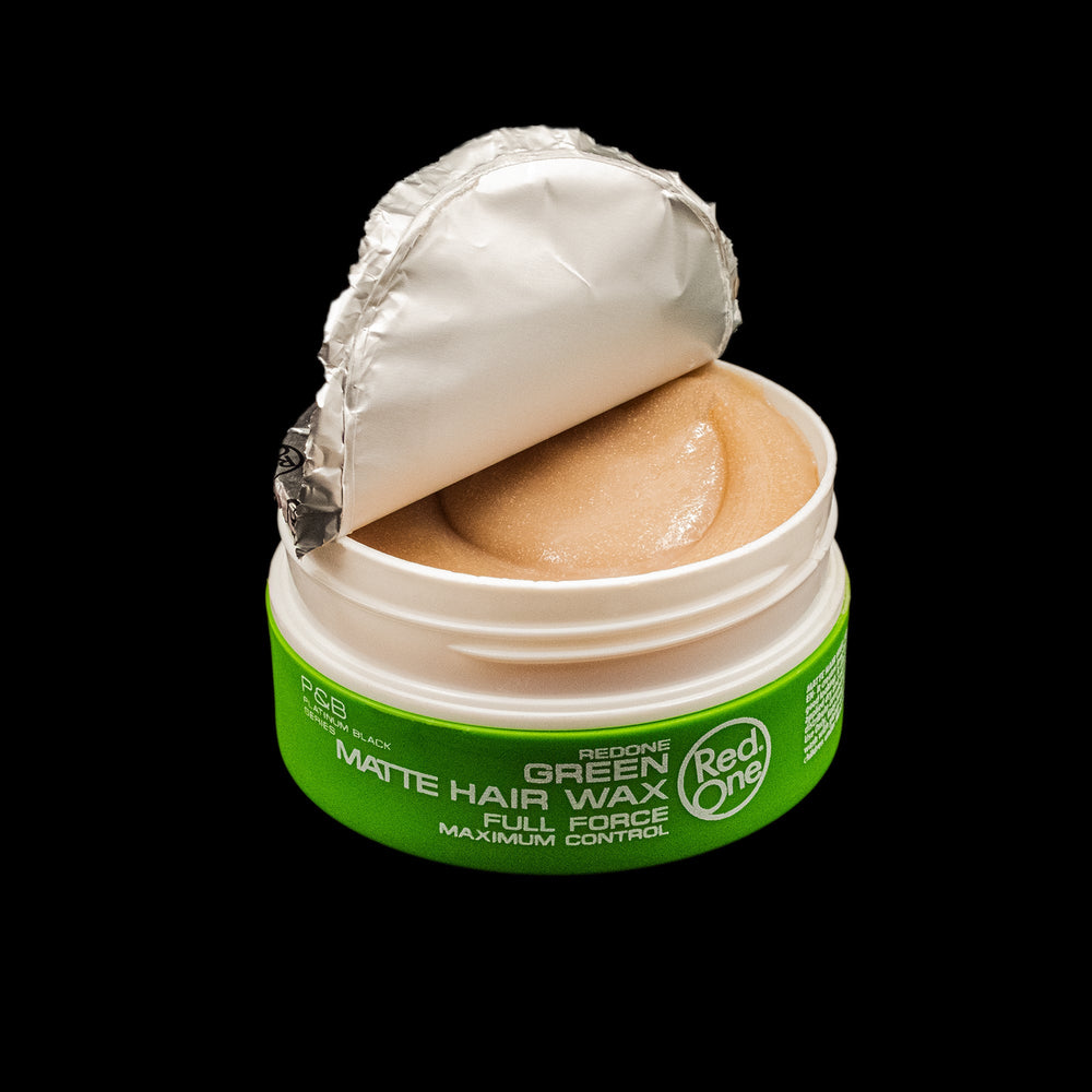 Redone Full Force Matte Hair Wax | Green 150ml | Strong Hold | No Shine | Coconut Scent | Maximum Control