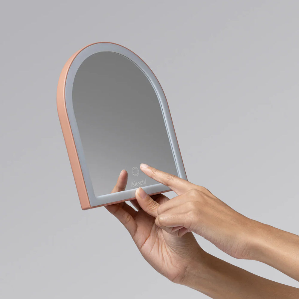Kitsch Terracotta Arch Desk Mirror