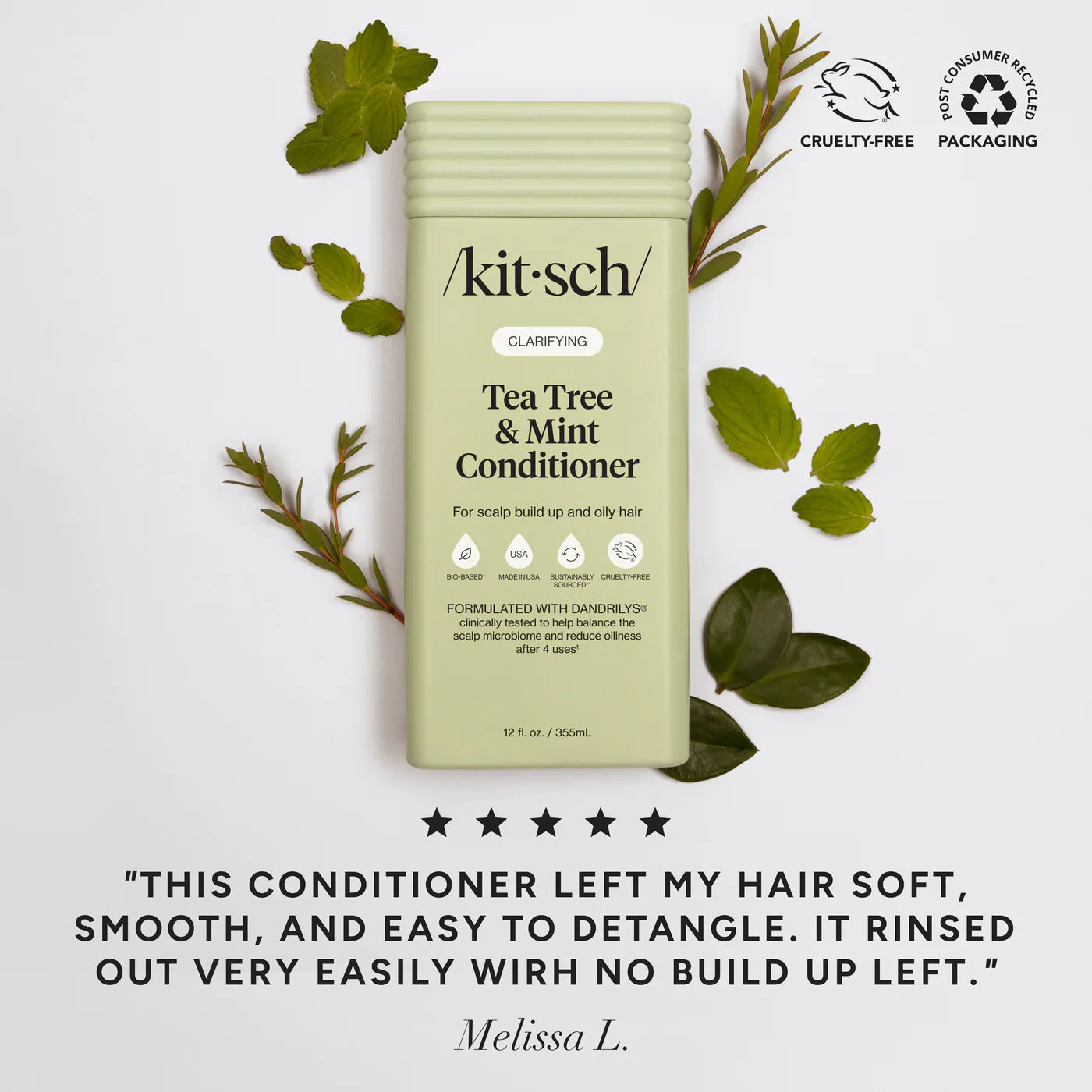 Kitsch Clarifying Tea Tree & Mint Conditioner 355ml