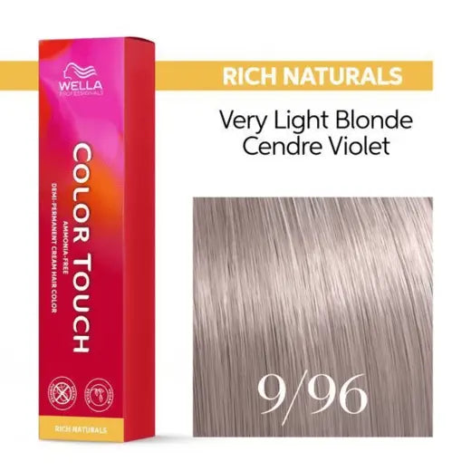 WELLA COLOR TOUCH  DEMI PERMANENT HAIR COLOUR 60 ML