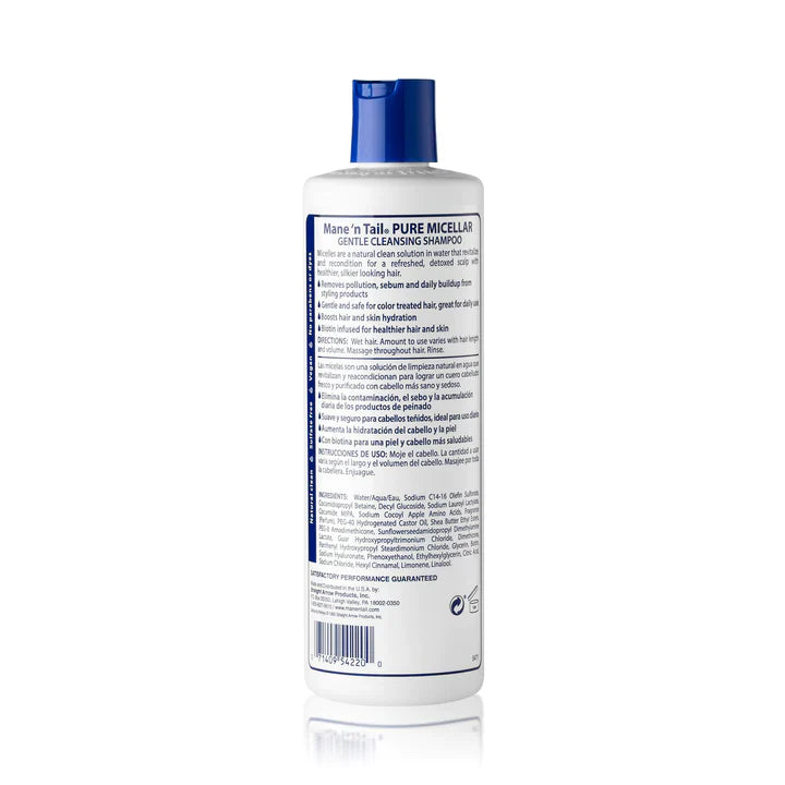 MANE N TAIL MICELLAR SHAMPOO SULFATE FREE 355ML