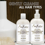 Shea Moisture 100% Virgin Coconut Oil Daily Hydration Shampoo & Conditioner 384ml Each