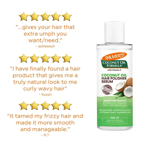Palmer's Coconut Oil Formula Hair Polisher Serum 177ml