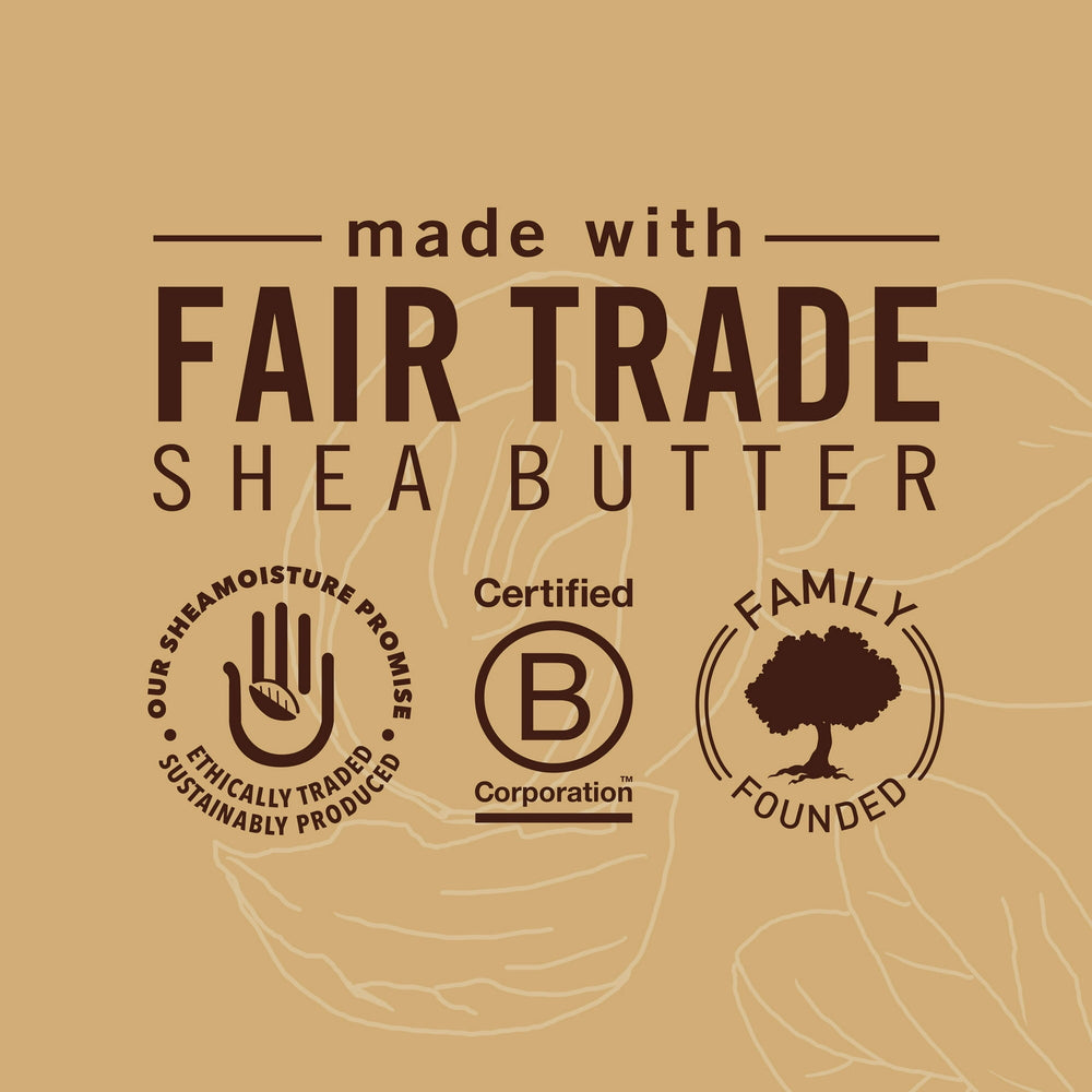 Shea Moisture Raw Shea Butter Hair Care Kit Shampoo 384ml Conditioner 384ml Detangler 237ml