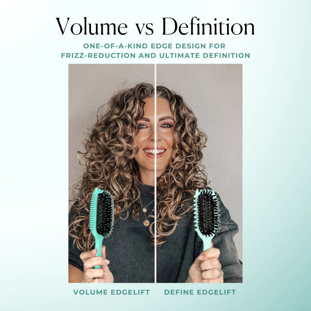 Bounce Curl Volume Edgelift Brush Blue