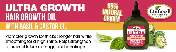 Difeel Ultra Growth Basil & Castor Oil Pro Growth Conditioner 354ml