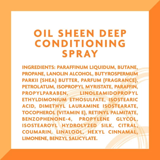 Cantu Shea Butter Oil Sheen Deep Conditioning Spray 283g/10oz