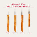 Red By Kiss Dreadlock Crochet Hook 0.75mm