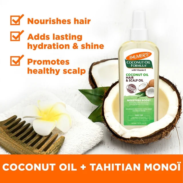 Palmer's Coconut Oil Formula Moisture Boost Strong Roots Spray 150ml