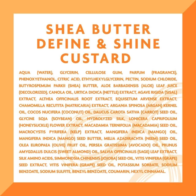 Cantu Shea Butter Define & Shine Custard 340g/12oz