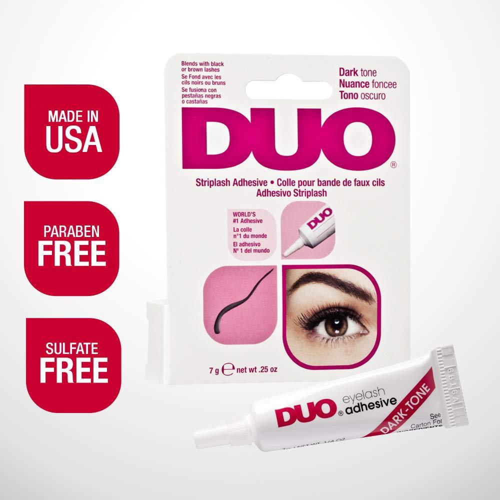 DUO Strip Eyelash Adhesive for Strip Lashes, Dark Tone 7g