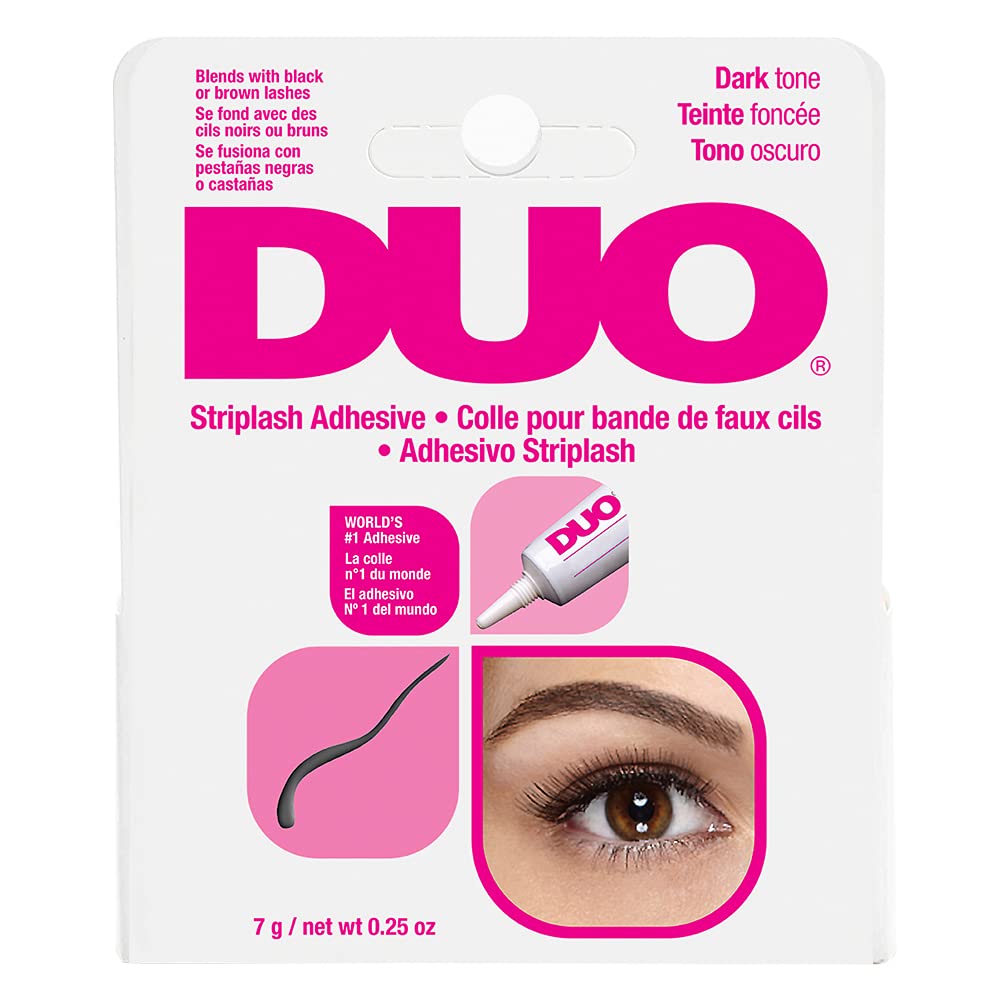 DUO Strip Eyelash Adhesive for Strip Lashes, Dark Tone 7g