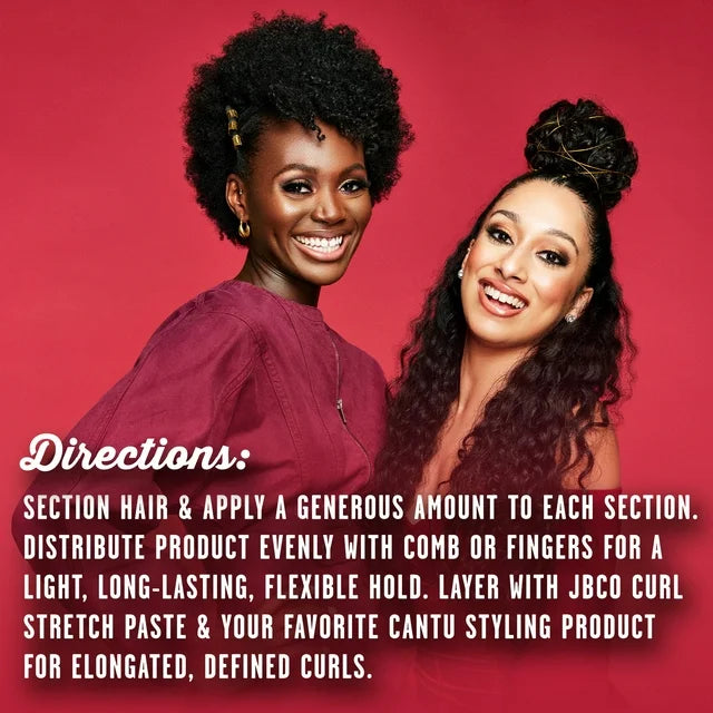 Cantu Flexible Hold Strengthening Styling Gel with Jamaican Black Castor Oil 524g/18.5oz