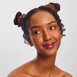 Kitsch Satin Petite Scrunchies 5pc Set - Sedona