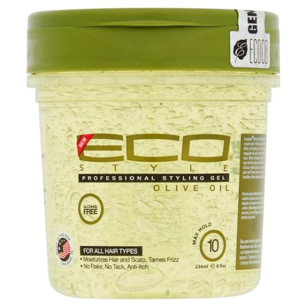 Eco Styler Olive Oil Hair Styling gel 236ml/8oz