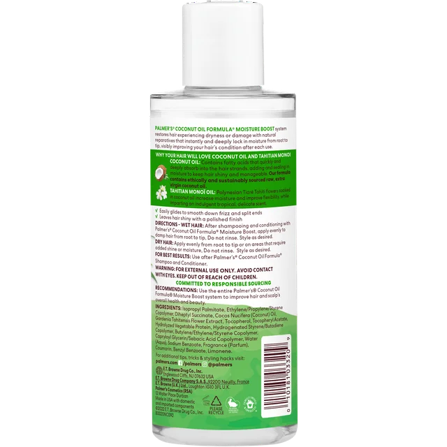 Palmer's Coconut Oil Formula Hair Polisher Serum 177ml