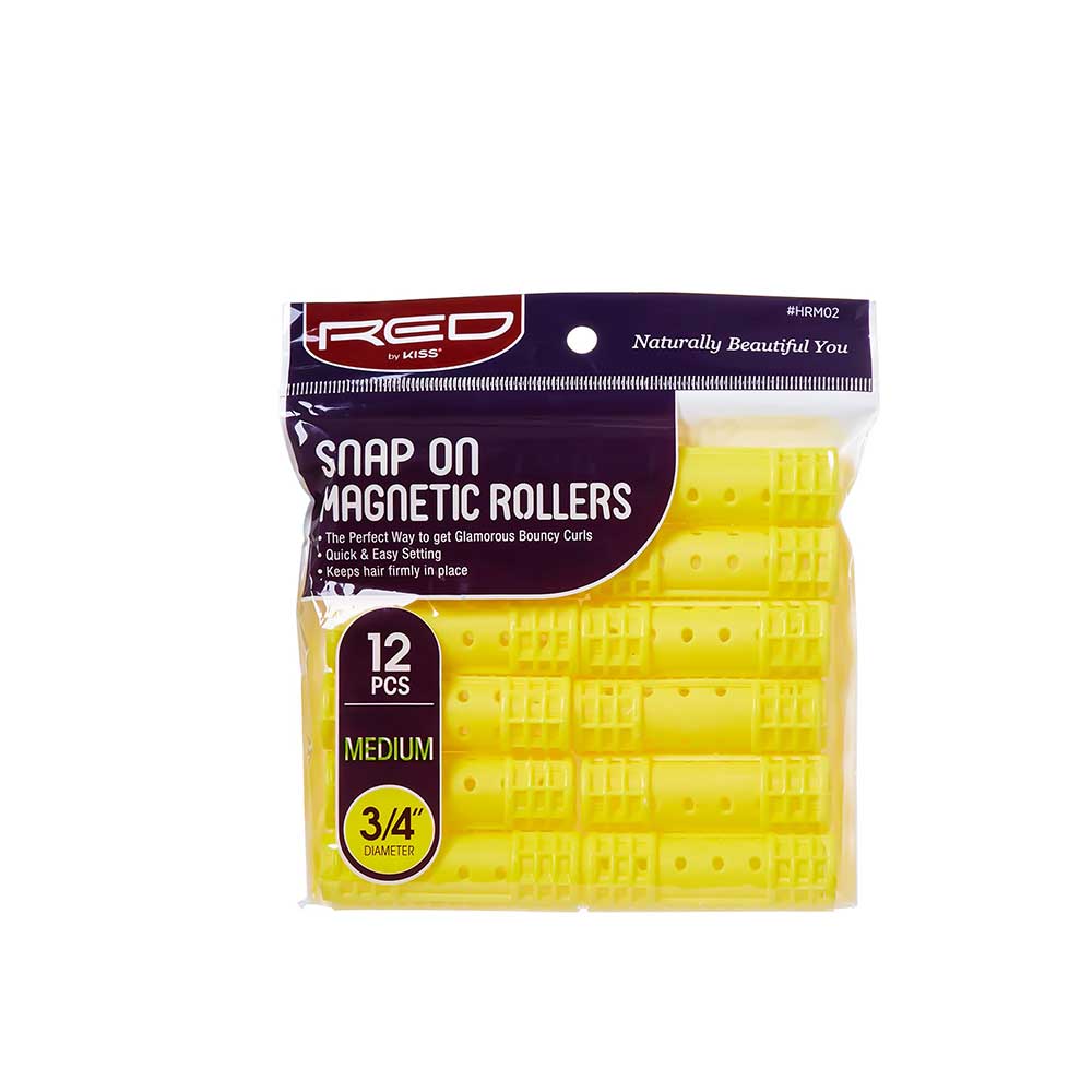 Red By Kiss Snap On Magnetic Roller