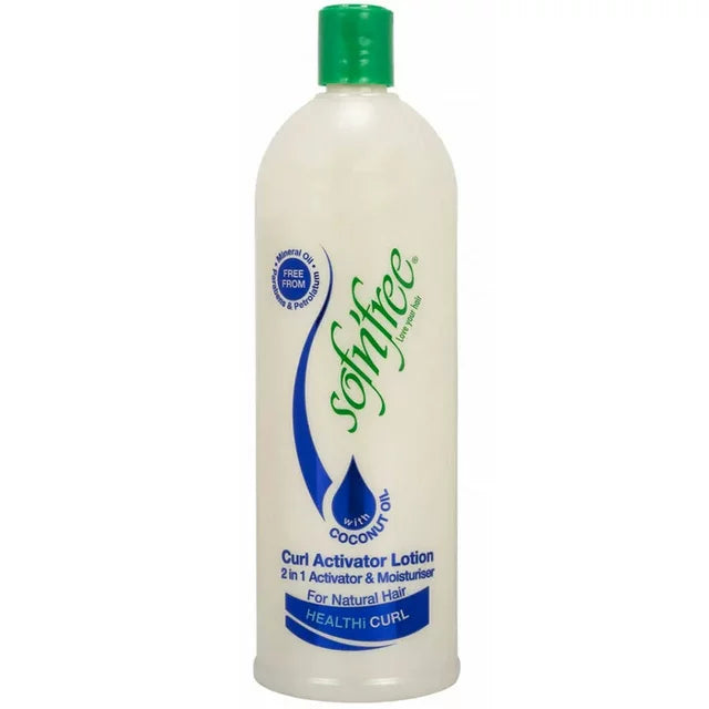 Sofn’Free Moisturizer & Curl Activator for Natural Hair, Soft Curls, and Waves 350ml