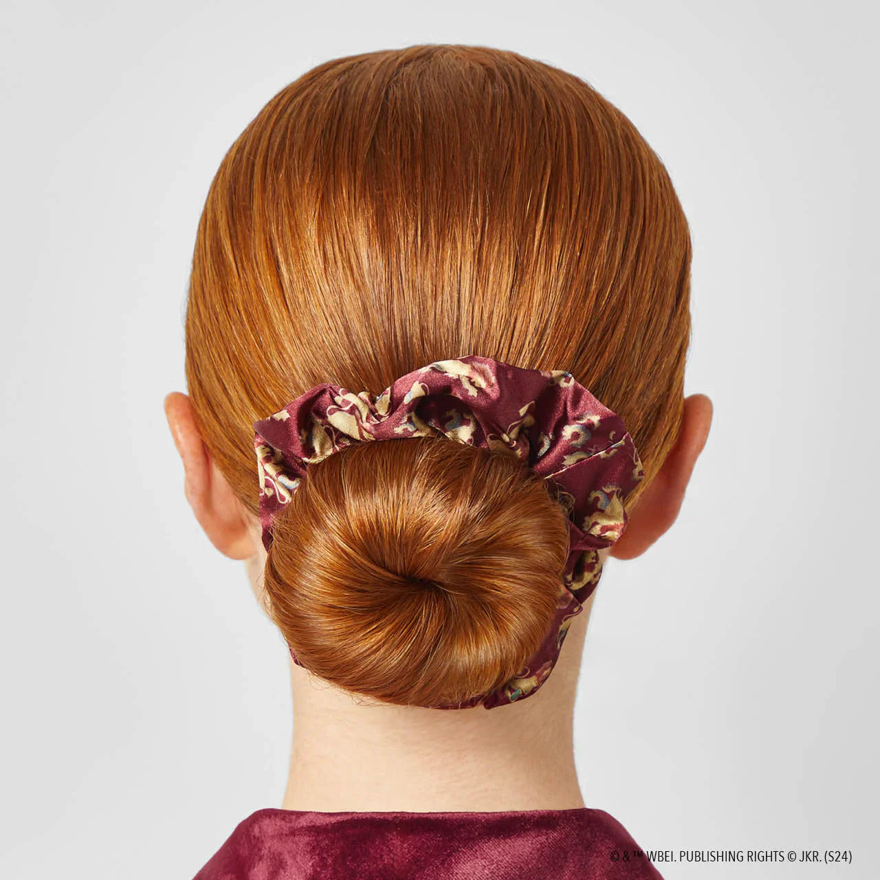 Kitsch Harry Potter x Kitsch Satin Scrunchies All Houses 4pc Set