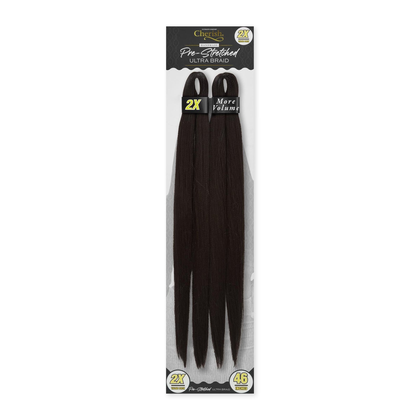 Cherish Ultimate Comfort Pre-Stretched Ultra Braid Hair 2X Pack 46"