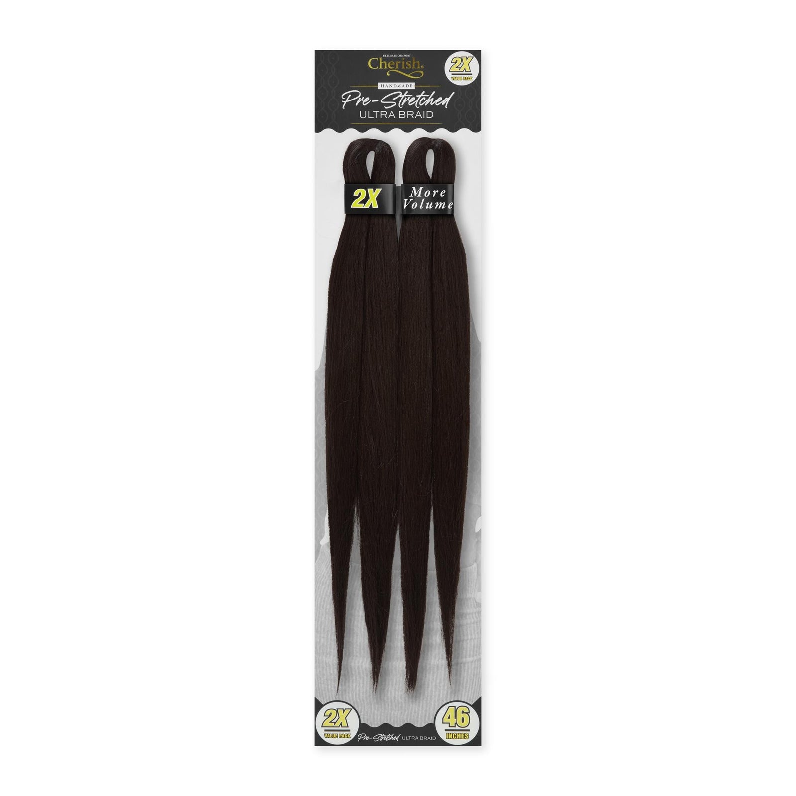 Cherish Ultimate Comfort Pre-Stretched Ultra Braid Hair 2X Pack 46"