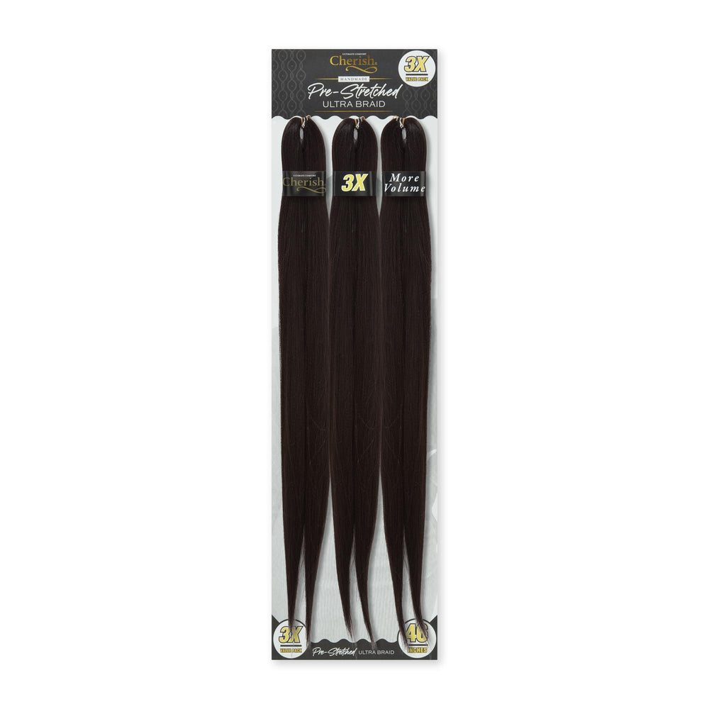 Cherish Ultimate Comfort Pre-Stretched Ultra Braid Hair 3X pack 46"