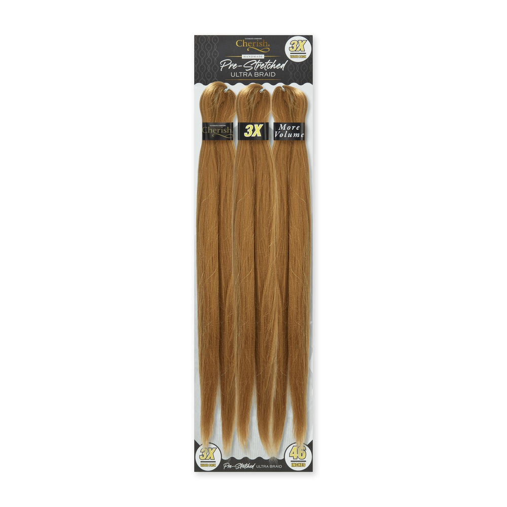 Cherish Ultimate Comfort Pre-Stretched Ultra Braid Hair 3X pack 46"