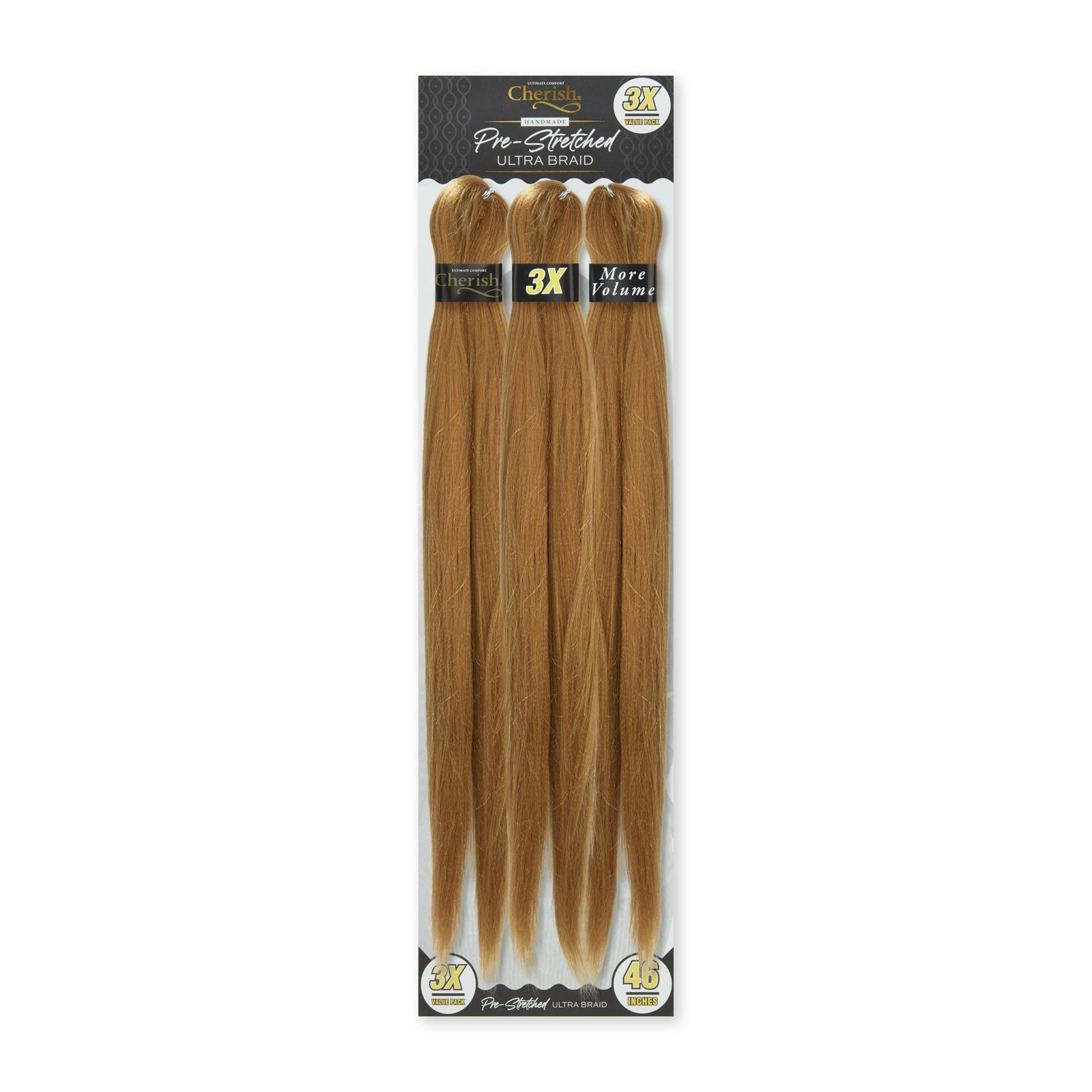 Cherish Ultimate Comfort Pre-Stretched Ultra Braid Hair 3X pack 46"